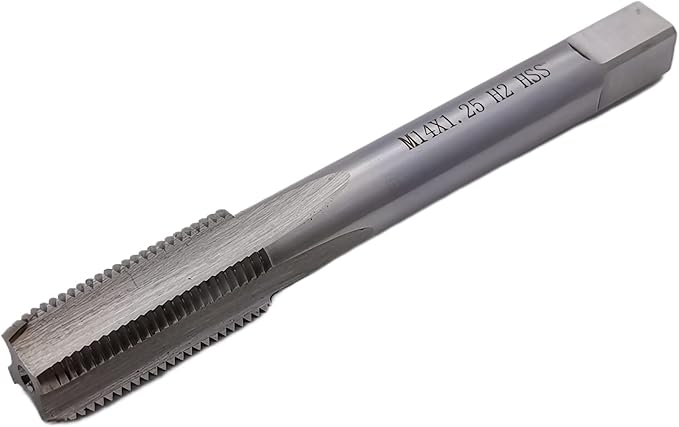 Metric Thread Tap, M14 X 1.25 HSS Machine Right Hand Thread Tap M14 X 1.25mm