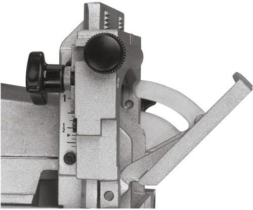 DEWALT Biscuit Joiner, 6.5 Amp, 10,000 RPM, Retractable 45 Degree Notch, For Depth Spots (DW682K)