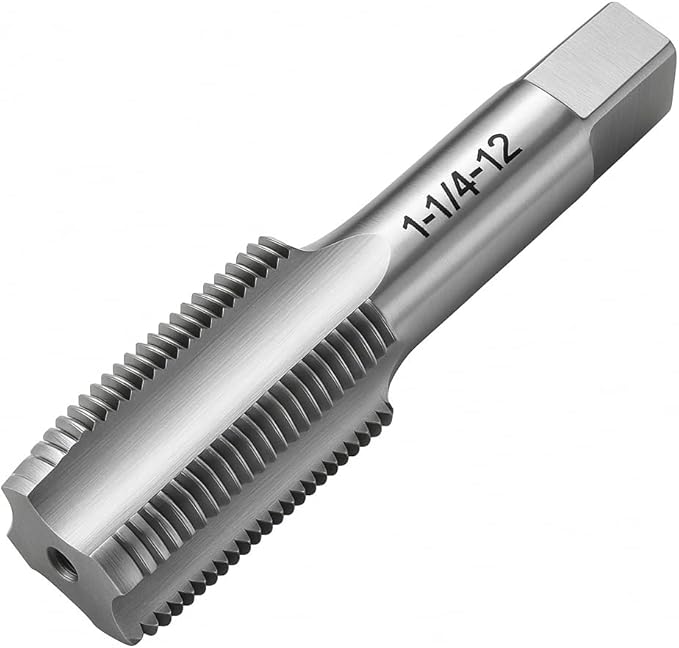 1-1/4"-12 Thread Tap 6542 HSS Thread Maker for Internal Thread Repair and Fabrication