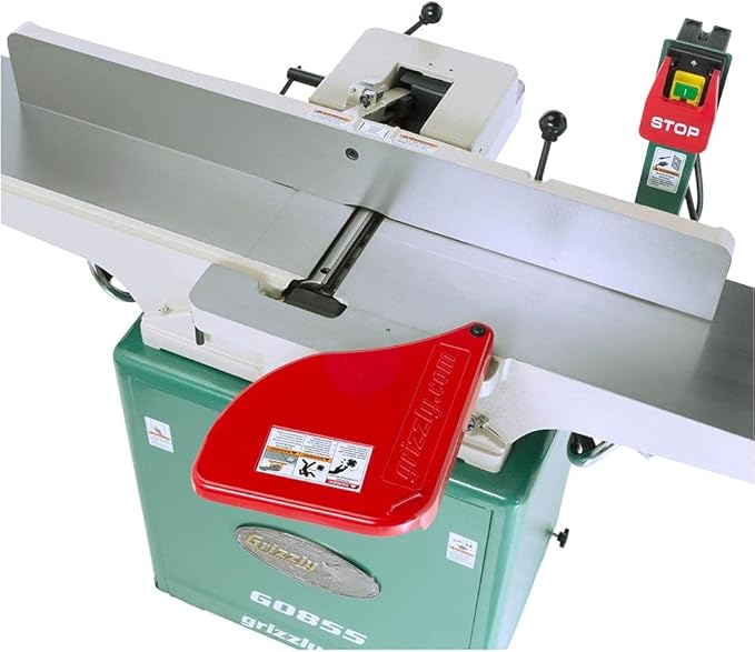 Grizzly Industrial G0855-8" x 72" Jointer with Built-in Mobile Base