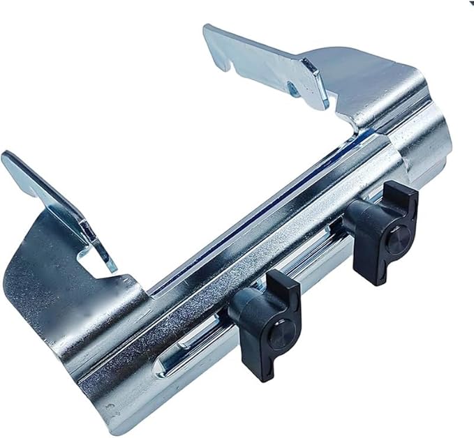 DW7084 Miter Saw Crown Stops, Silver, Metal Construction,
