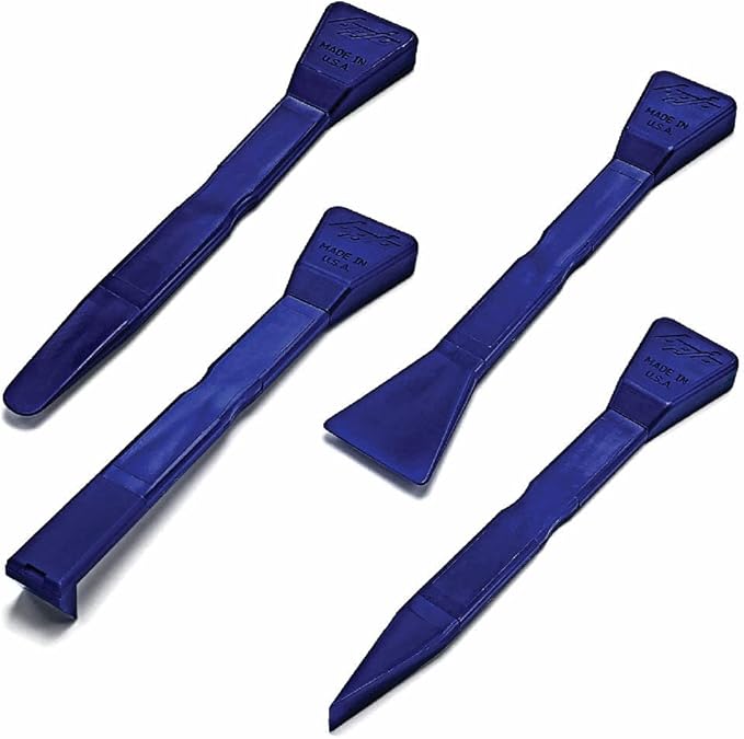 Bojo Tools - Plastic Wedge and Puller Combo Prying Tool Kit - Medium Duty