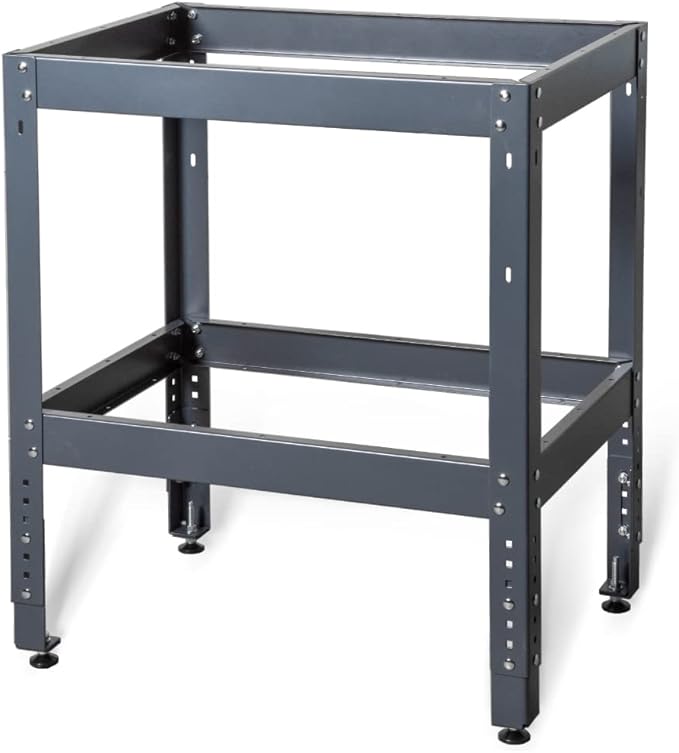 POWERTEC Tool Stand, 400lb Capacity Heavy Duty Router Table Stand with Adjustable leveling feet for Miter Saw, Drill Press, Belt Sander, Bench Grinder, Band Saw, Scroll saw, Planer (UT1006)