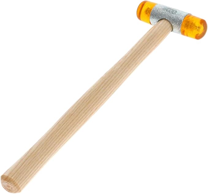 Nylon rubber mallet 27 oz yellow