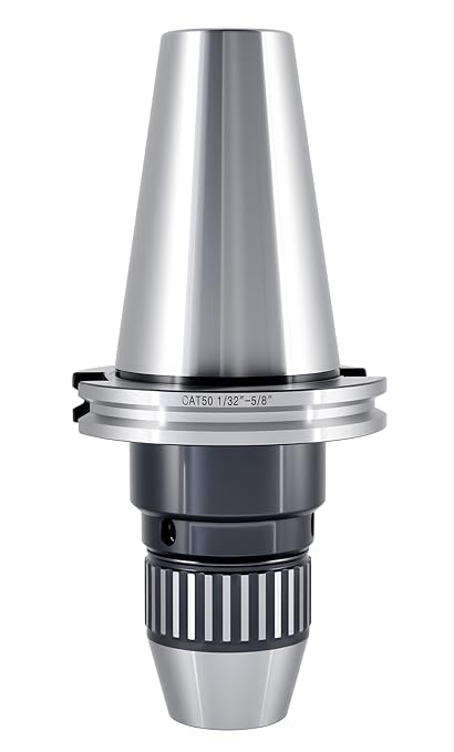 Accusize Industrial Tools 0-5/8'' Cat50 CNC Integral Keyless Drill Chuck, Accuracy 0.002'', 0222-0896