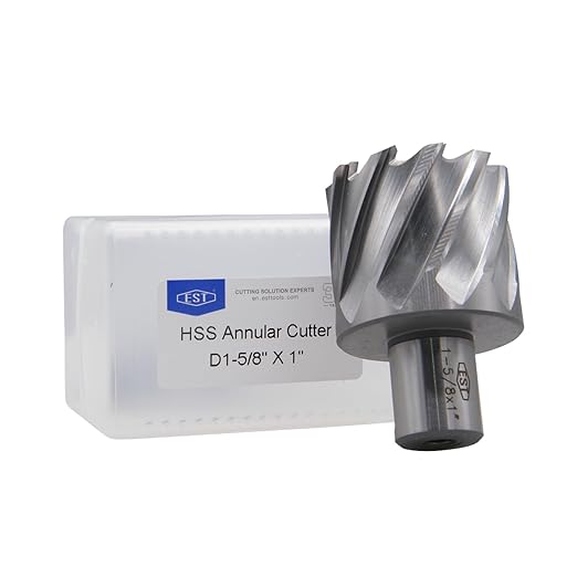 EST M2AL Annular Cutter 1" DOC with Pilot Pin (D1-5/8'' X 1'')
