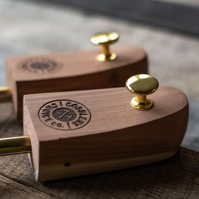 Cobbler's Choice Cedar Shoe Tree - Made With All Natural Aromatic Cedar Wood