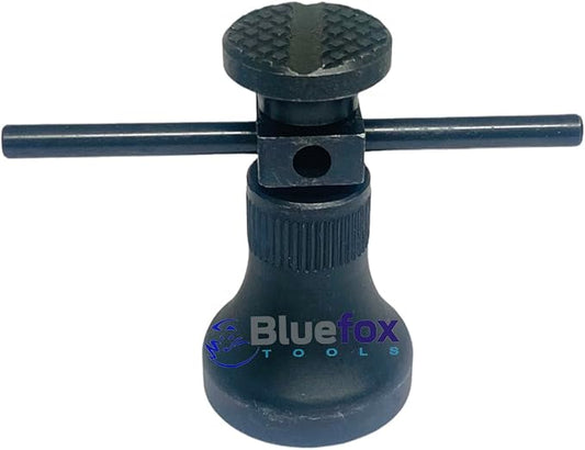 BLUEFOX TOOLS Machinist Jack Screw Set, (Pcs of 8) - 2-1/4" - 6-1/4" Range | 20 Adjustment with Pitch Screw | Knurled Finger Grip, Maximum Accuracy | 1-1/4 Inch (32mm) Base Diameter