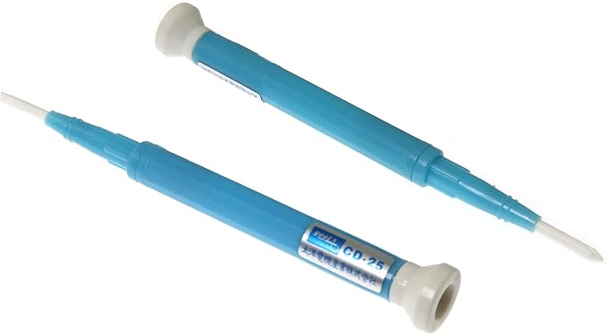RLECS 4IN1 Ceramic Screwdriver Adjusting Screwdriver Stepper Dirvers Non-conductive Screw Driver Repair Hand Tool Screwdriver Bit 1.3mm, 1.8mm, 2.6mm, 2mm