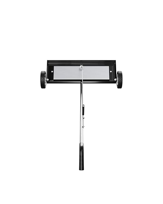 Master Magnetics Heavy Duty Magnetic Sweeper - Heavy Duty Push-Type with Release, 24" Sweeping Width, MFSM24RX