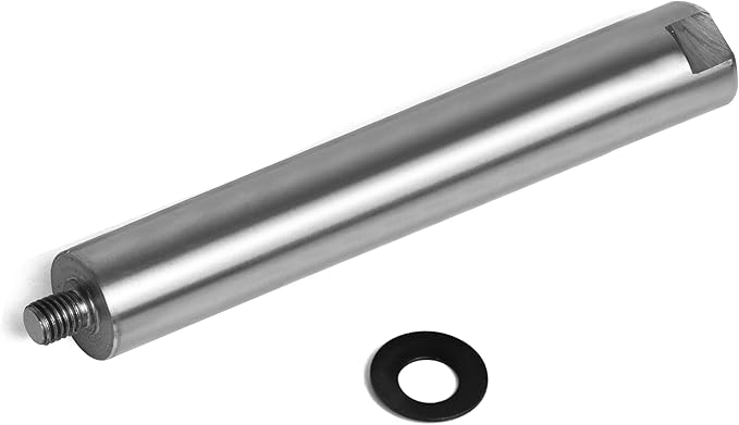 1" Dia Post with 6" Total Length for Wood Lathe Tool Rest Including Thread, M10X1.5 Thread