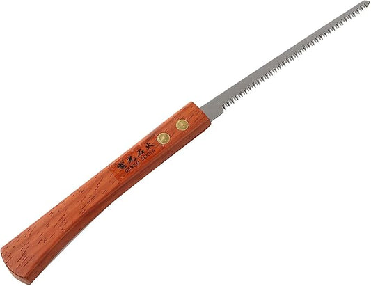 Woodworking Detail Trim Saw, Japanese Pull Saw for Craftsmanship, Narrow Blade