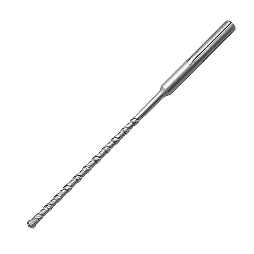 3/8 x 15 inch SDS Max Rotary Hammer Drill Bit, 10x380mm Carbide Tip Masonry Drill Bit,Concrete Drill Bit for Masonry, Brick, Stone, Concrete (Length :380mm / 15 inch, 10mm (3/8 in) Diameter)