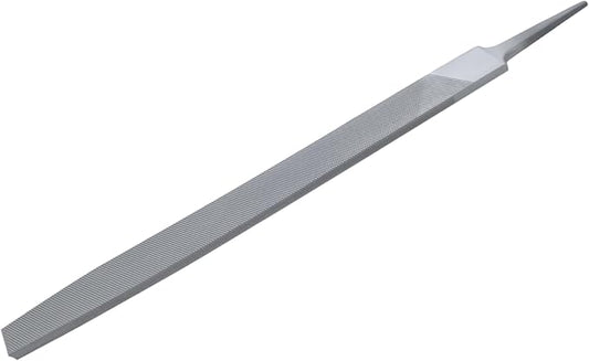 12-Inch Flat Double Cut Bastard Without Handle File for Metal Files (1 Count)