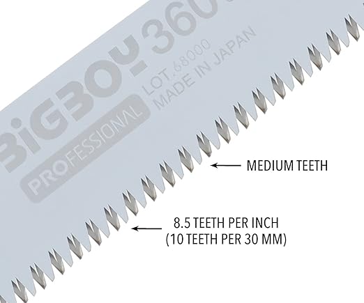 Silky Professional BIGBOY Folding Saw 360mm Medium Teeth (350-36)