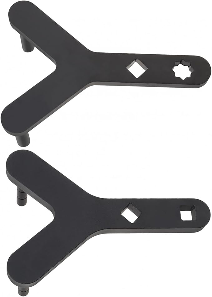 2Pcs Lower Control Arm Prying Tool, Control Arm Tool Suspension Arm Lever, Compatible with 1/2" Drive Extension Breaker Bar
