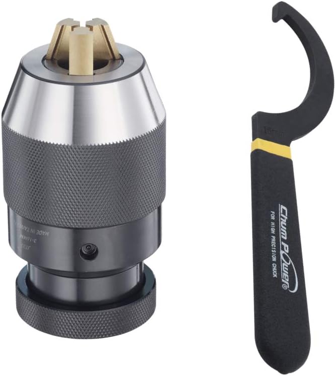 1/8"-5/8" Special Heavy Duty Keyless Drill Chuck, JT33 Mount, Titanium Jaws