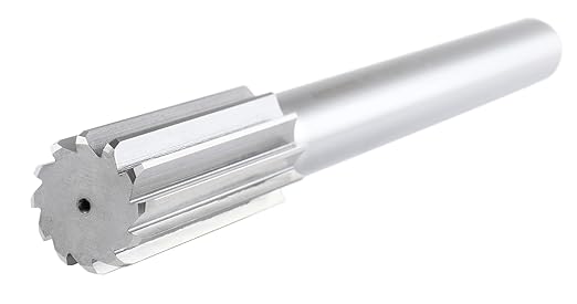 Accusize Industrial Tools 5015-0330 H.S.S. M2 Straight Shank Straight Flute Chucking Reamer, 1-3/8 in