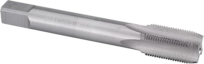 Burkit M14 X 1 Thread Tap Left Hand, HSS M14 x 1.0 Straight Fluted Machine Tap
