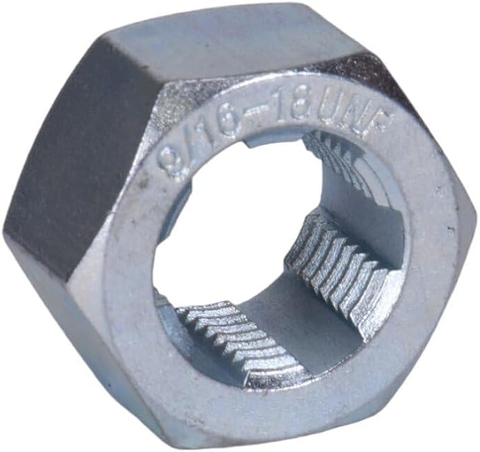 Century Drill & Tool 92912 9/16-18 NF, National Fine Fractional Right Hand Rethreading Die, High Carbon Steel, Fix Damaged Bolts or Studs