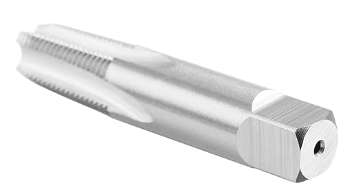 Accusize Industrial Tools NPT-18 H.S.S. Taper Pipe Tap, 1/8 in-27, 4 Flutes