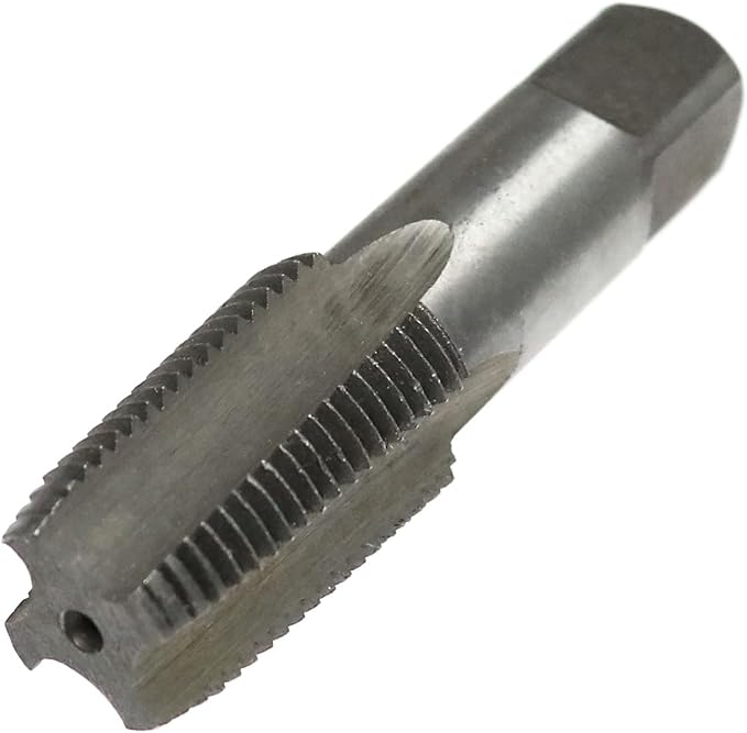 RLECS NPT Pipe Tap 1/2'' NPT High Speed Steel Right Hand Pipe Taps for Chasing NPT Pipe Threads