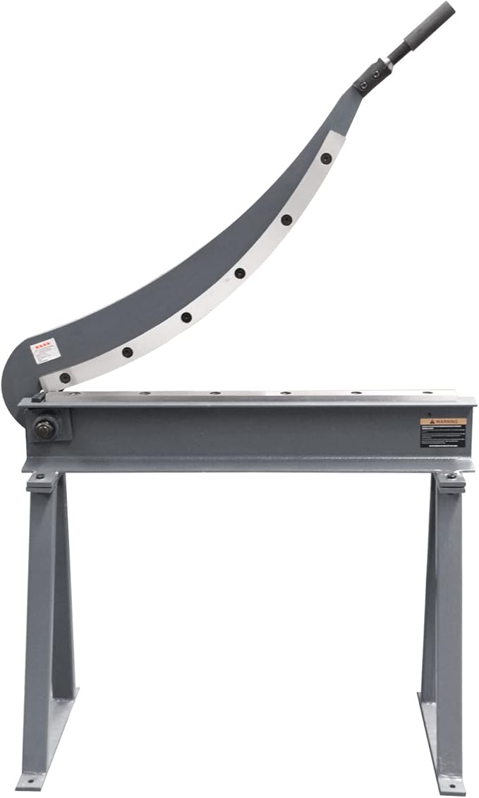 KAKA INDUSTRIAL Sheet Metal Shears,31-Inch 16Gauge (0.06 Inch) Guillotine Metal Shear,Sheet Cutter with Stand for Industrial Fabrication and Construction HS-30