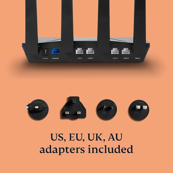 Aircove | Wi-Fi 6 VPN Router for Home | Protect Unlimited Devices | Free 30-Day ExpressVPN Trial | (U.S. & Canada Version)