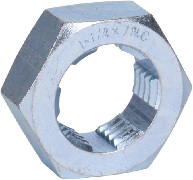 Century Drill & Tool 92923, 1-1/4-7 NC, National Coarse Fractional Right Hand Rethreading Die, High Carbon Steel, Fix Damaged Bolts or Studs