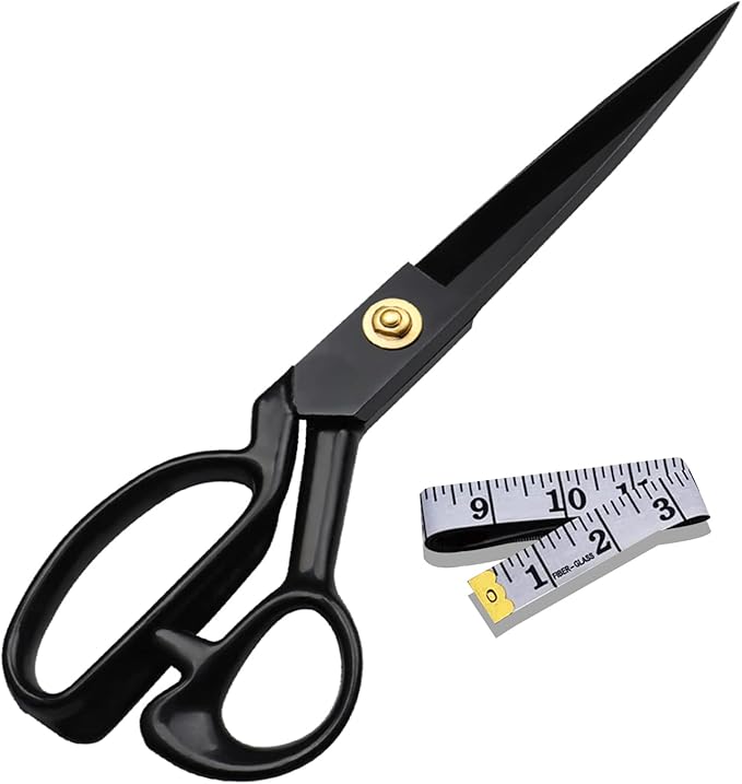 Premium Fabric Scissors Heavy Duty, Sharp All Purpose Scissors For Office Craft Sewing Embroidery, Professional dressmakers Shears- 11inch
