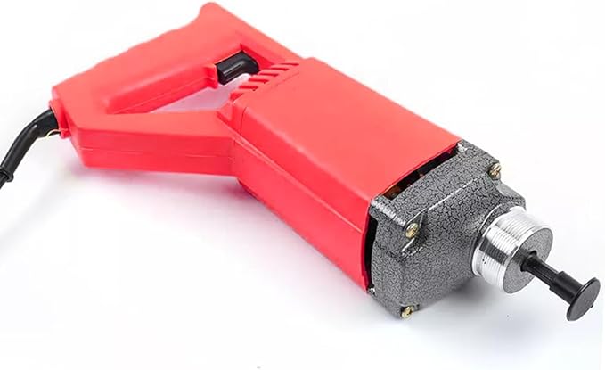 850W Handheld Electric Concrete Vibrator Vibrating Power Tool, Air Bubble Remover, 4.9 feet Flex Hose Immersion Shaft