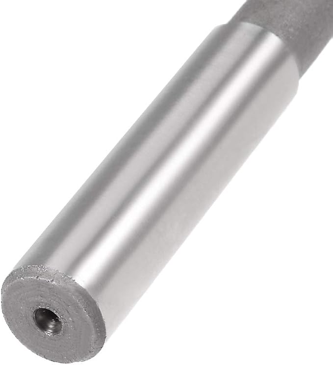 uxcell Chucking Reamer 15mm, H7 HSS Lathe Machine Reamer 6 Straight Flutes, Round Shank Milling Cutting Tool, Metric Reaming Drill Bit for Stainless Steel Metal Hole