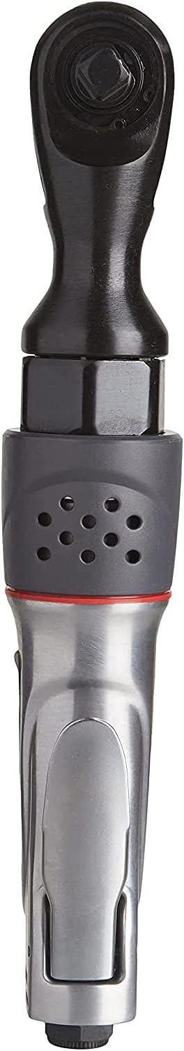 Ingersoll Rand 107XPA 3/8??Air Ratchet Wrench, Heavy Duty, 54 ft lbs Max Torque Output, Variable Speed Lever Style Throttle, 360 Degree Adjustable Exhaust