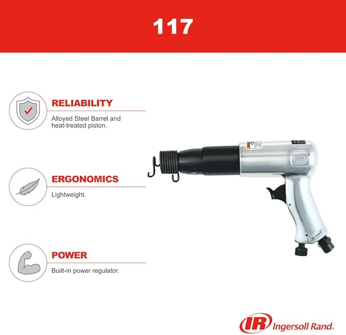 Ingersoll Rand Ingersoll-Rand 117 Standard Duty Air Hammer, 117 - Tool Only