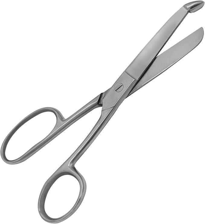 Cast Spreader 3 Prong, Burn Cast & Plaster Shear, Scissors Pliers Forceps Plaster Opner Orthopedic Tools Instruments German Grade Stainless Steel (Pro-Trainer Angle Probe)