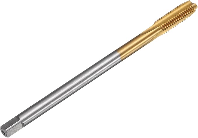uxcell Metric Thread Tap M7 x 1 H2 100mm Straight Flute Screw Thread Milling Machine Taps Threading Tapping Repair Tool