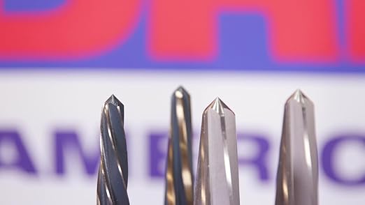 Drill America 1/2" High Speed Steel Black and Gold Straight Shank Bridge/Construction Reamer, KFD Series