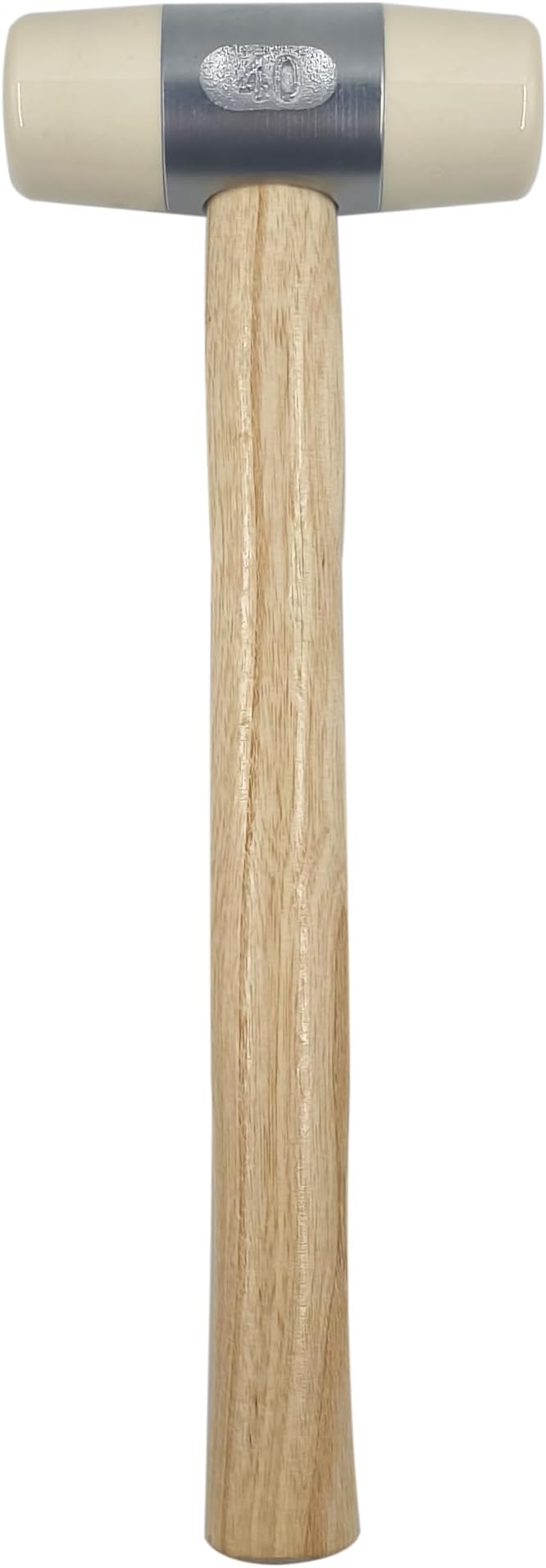 Nylon rubber mallet 40 oz white