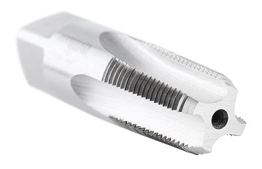 Accusize Industrial Tools 3/8'' to 18 H.S.S. Taper Pipe Tap-Npt, 2-9/16'' Oal, 1-1/16'' Thread Length, 4 Flutes, American Standard, NPT-38