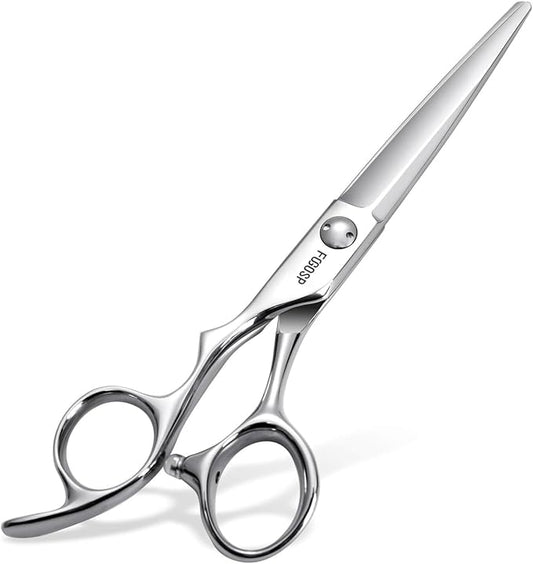 Left Handed Hair Cutting Scissors 6??Professional Barber Scissor Japan VG10 CNC Ultra-Precise Cuts, Razor Sharp Blades Hair Shears for Women & Men