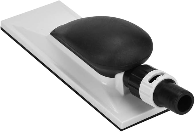 Sanding Block, Vacuum Hand Sander Sanding Grinding Sponge Pad Dust 200 x 70mm for Wood Polishing, Household Cleaning, Car Repair
