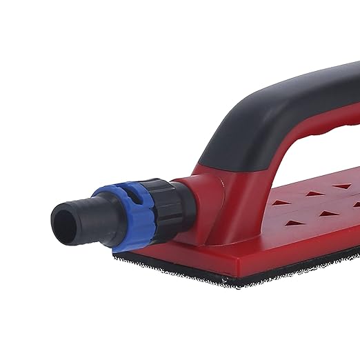 9in Dust F Ree Grinding Block Manual Dust Extraction Polishing Sander with Hook with Loop for Wood Polishing Cleaning Tool