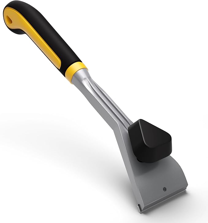 Premium Ergonomic Carbide Paint Scraper, 2.5 Inch Heavy Duty Scraper Tool for Removing Varnish, Paint, Scratch, Stickers, Glue, Resin, Rust, Putty, Stain Finishes, Easy and Comfortable to Use