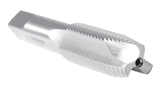 Accusize Industrial Tools 1'' to 8Nc H.S.S. Spiral Point Tap,3 Flutes, American Standard, Fully Ground, Spt-1-8