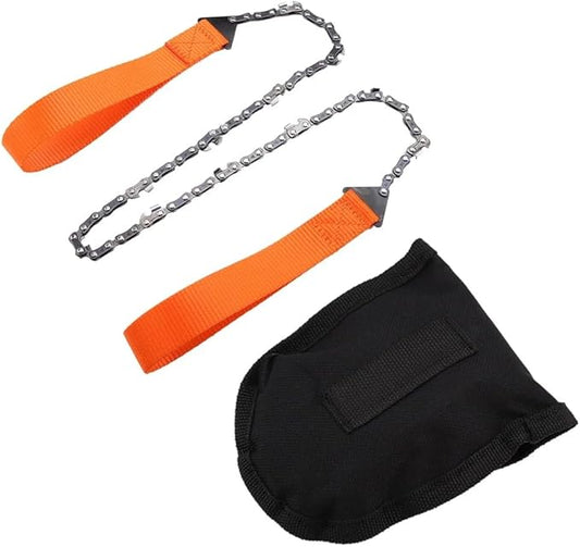 1pc Portable Pocket Chainsaw,High-Performance Steel Rope Chain for Rapid Cutting, Durable Hand Operated Survival Tool, Perfect for Outdoor Adventures, Camping, Hiking, Emergency Kits