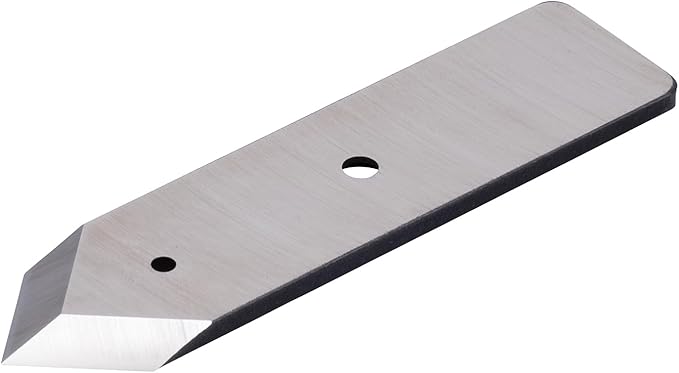 POWERTEC 72165 Replacement Spear Point Blade for Chisel Plane – SKD11 Tool Steel, 58–62 HRC – Fits POWERTEC 72162 & 72163 Models (Wrench Not Included)