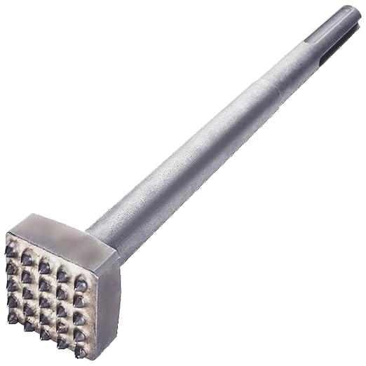 QTLCOHD 11 1/2 Inch SDS Max Bits 25 Tips Bushing Tool for Concrete Roughness Coating Remove Square Head for Rotary Hammer, Stone, Brick Wall