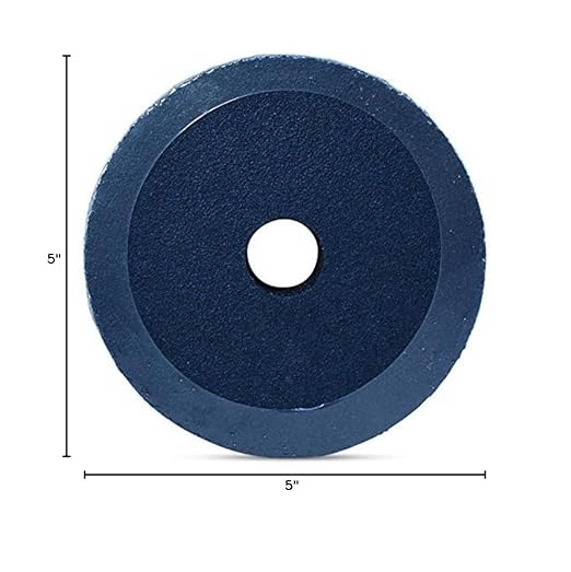 BHA Zirconia Resin Fiber Grinding and Sanding Discs, 5??x 7/8?? 80 Grit - 25 Pack