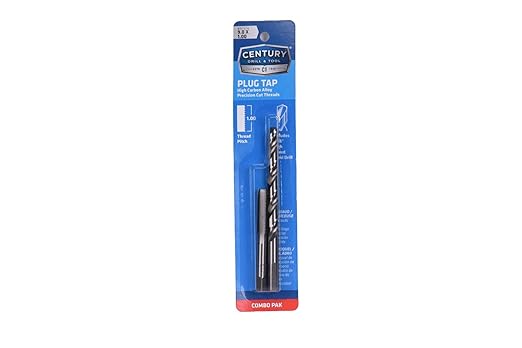 Century Drill & Tool 97514, 9.0X1.00 TAP & 5/16 Drill