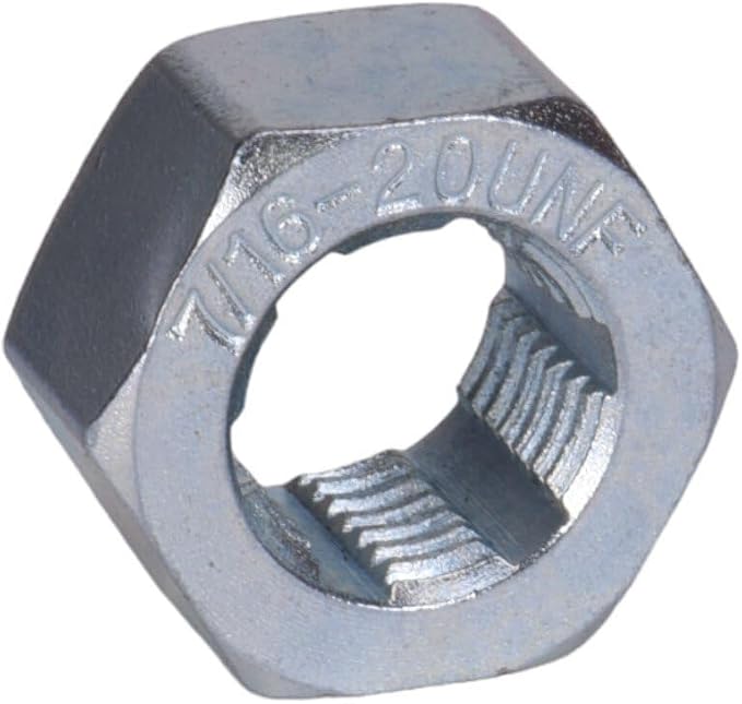 Century Drill & Tool, 92930, 7/16-20 NF, National Fine Fractional Right Hand Rethreading Die, High Carbon Steel, Fix Bolts or Studs